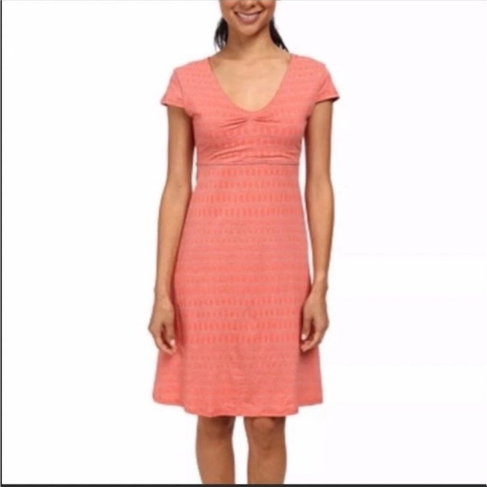 Toad&Co Coral Rosemarie Dress